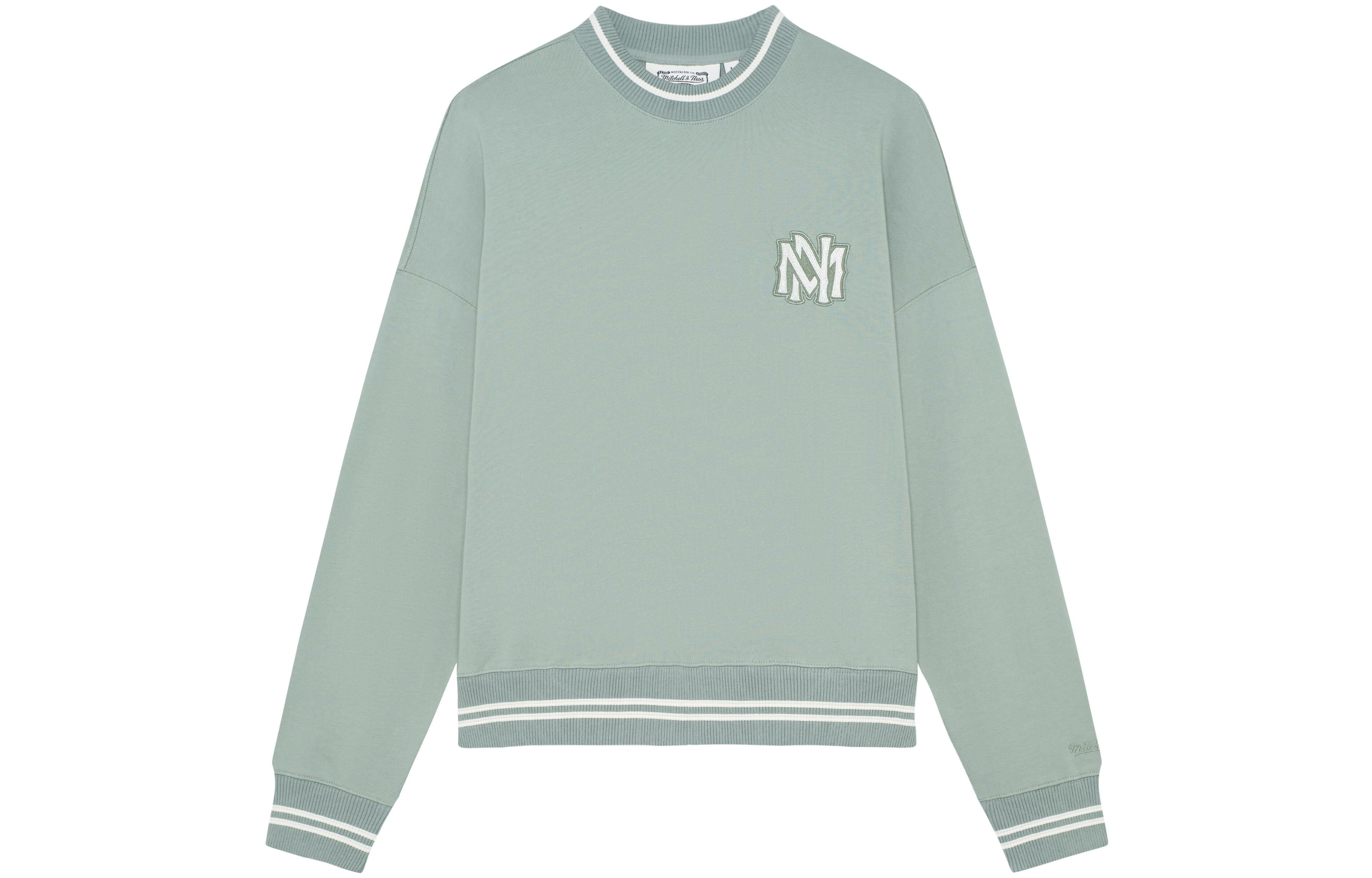【代購】Mitchell Ness Sweatshirts Unisex Light Green