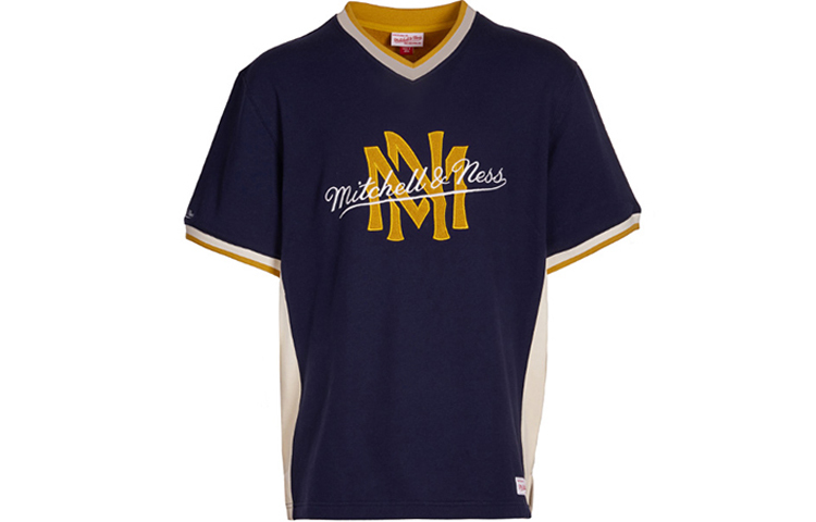 【代購】Mitchell & Ness T-Shirt Unisex Navy Blue