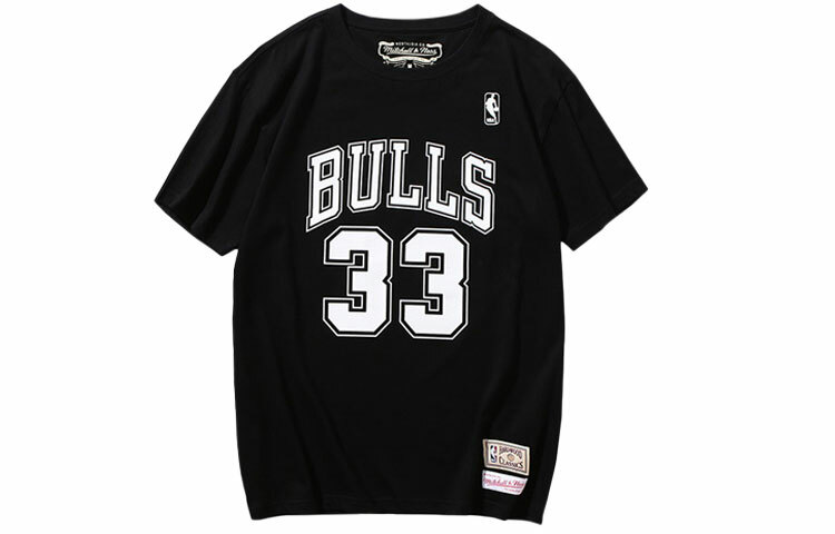 【代購】Mitchell & Ness T Shirt Unisex Black