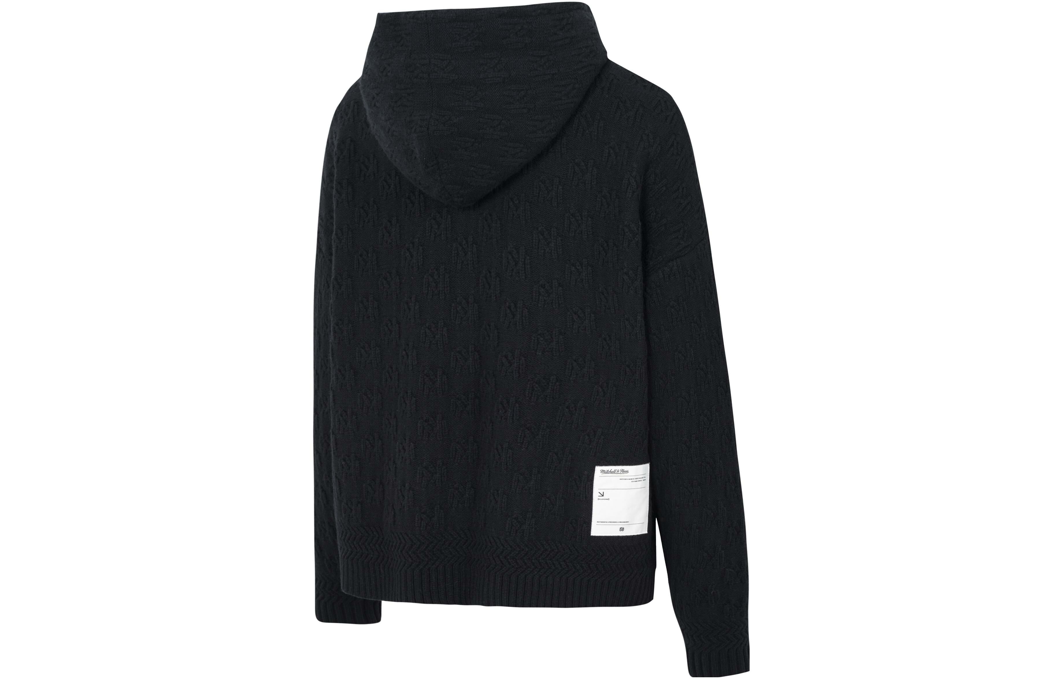 【代購】Mitchell Ness Sweatshirts Unisex Black