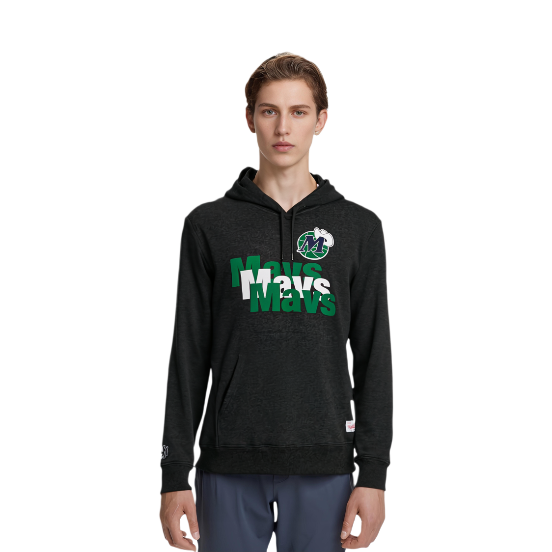 【代購】Mitchell Ness Sweatshirts Unisex Gray Black