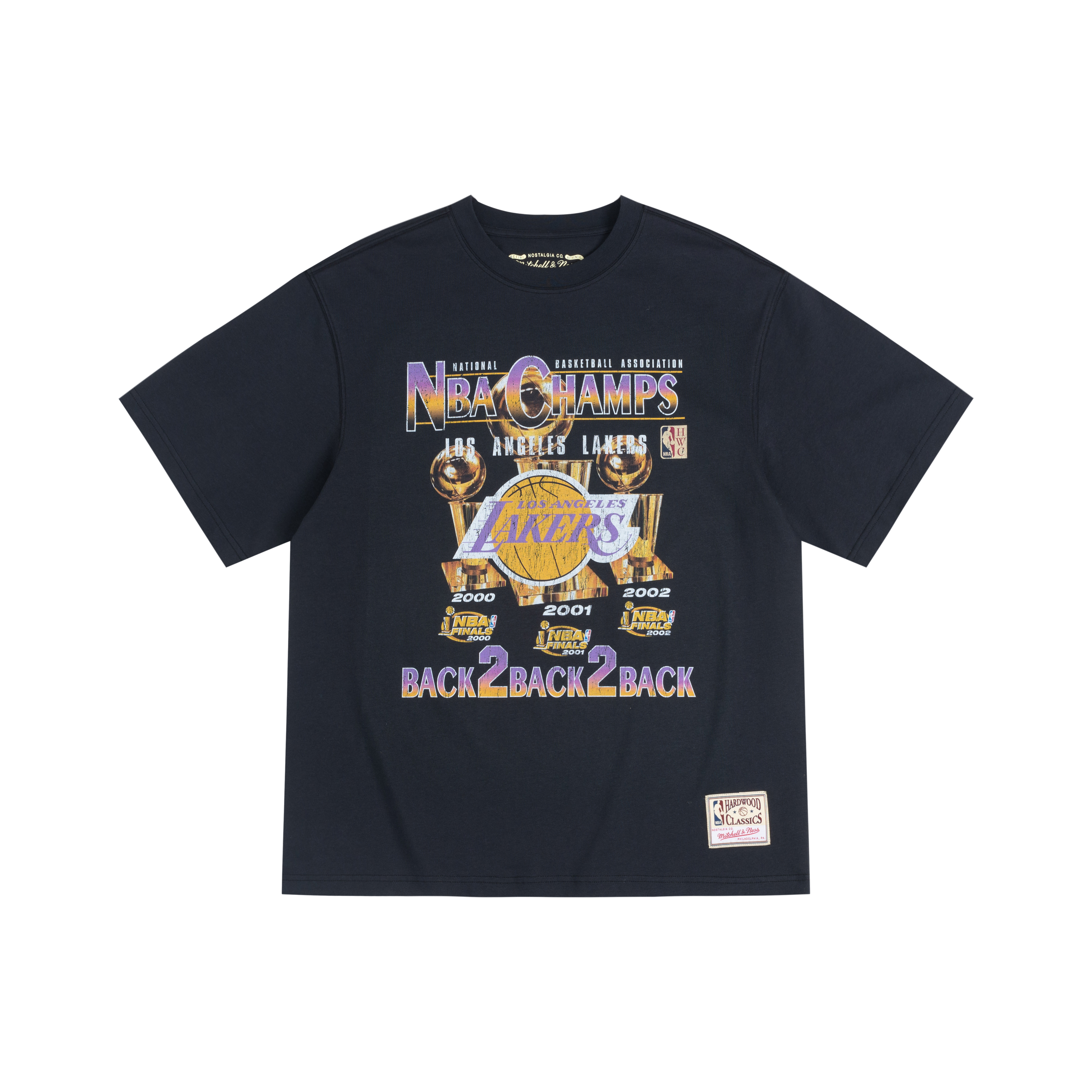 【代購】Mitchell & Ness T Shirt Unisex Black