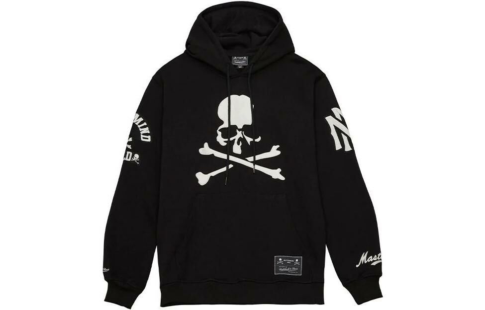 【代購】Mitchell & Ness x MASTERMIND WORLD Sweatshirt Unisex Black