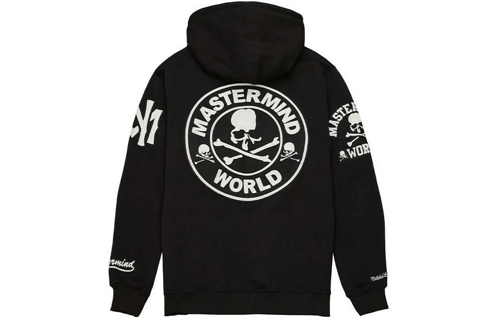 【代購】Mitchell & Ness x MASTERMIND WORLD Sweatshirt Unisex Black
