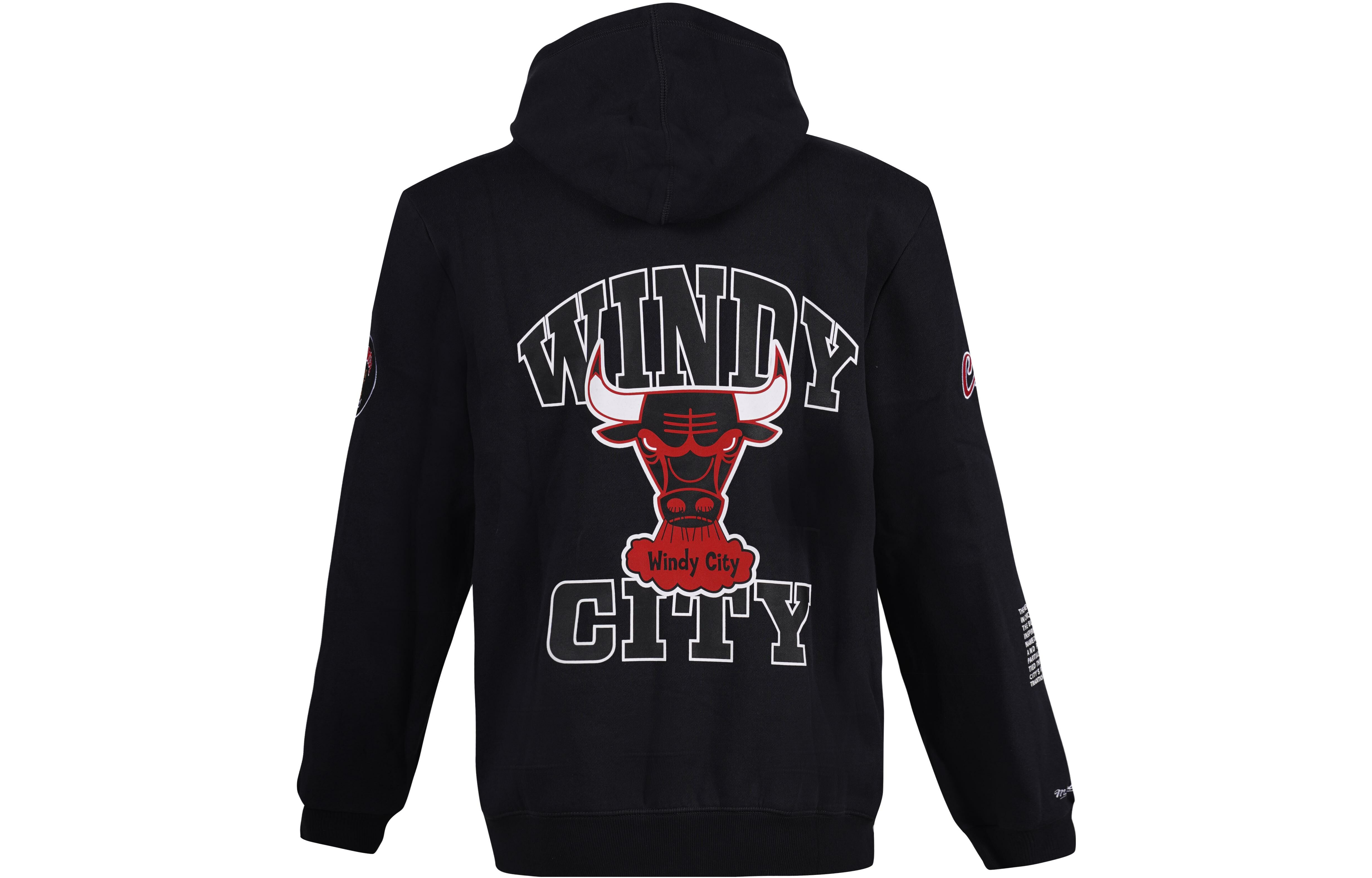 【代購】Mitchell Ness Sweatshirts Unisex Black