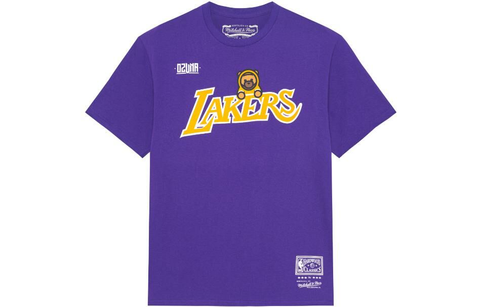 【代購】Mitchell & Ness T Shirt Unisex Purple
