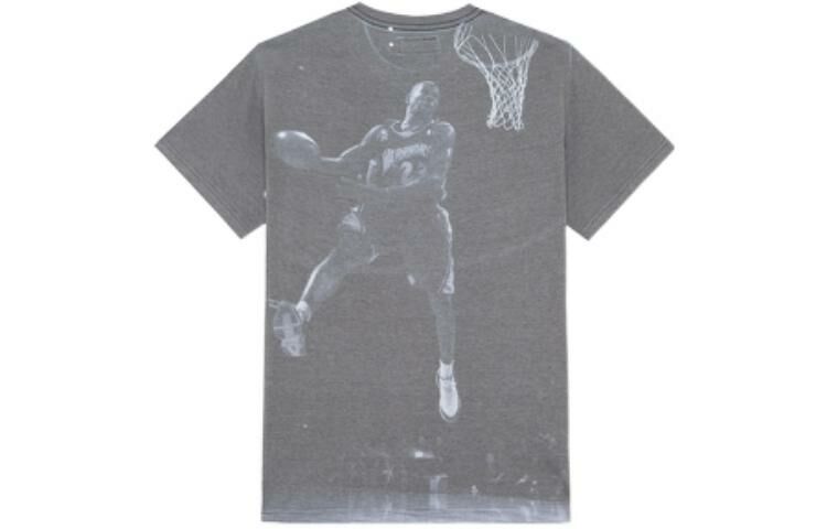 【代購】Mitchell Ness T-Shirts Unisex Gray