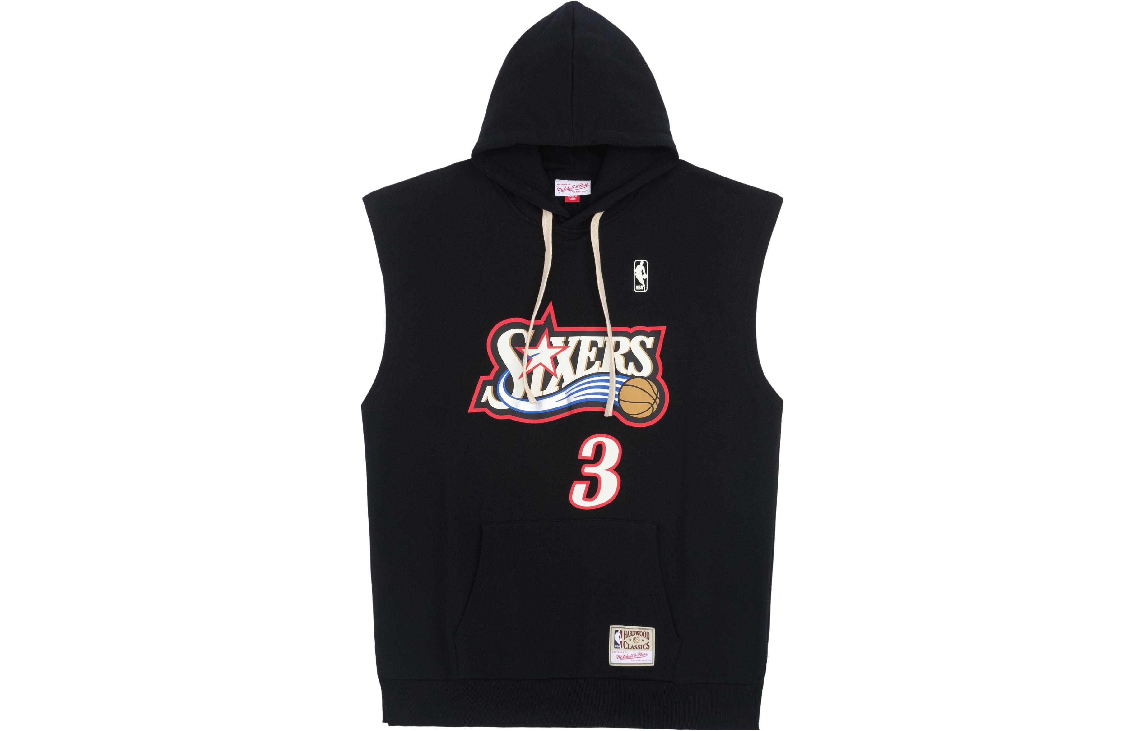【代購】Mitchell & Ness SS23 Sweatshirt Unisex Black