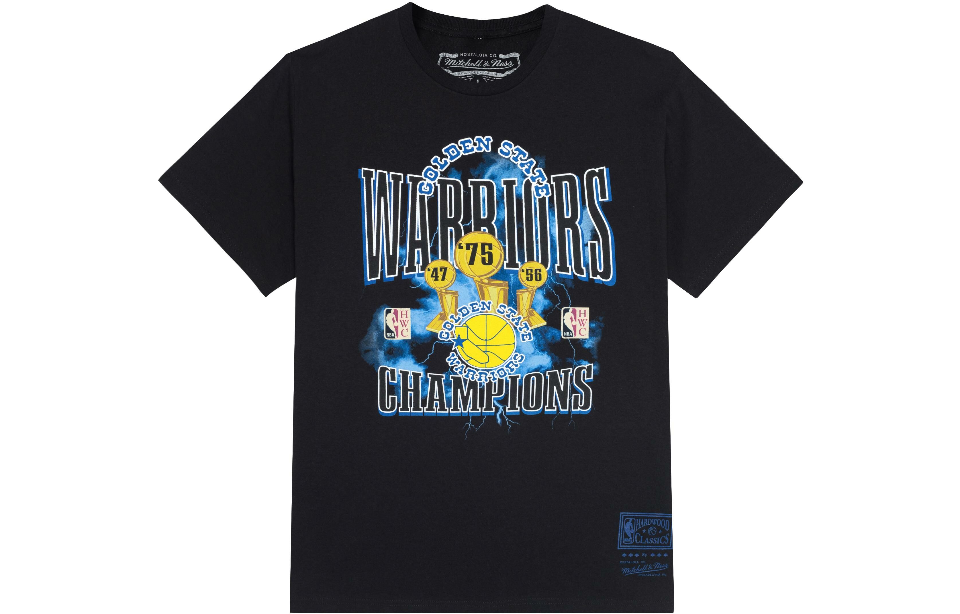 【代購】Mitchell Ness T-Shirts Unisex Black