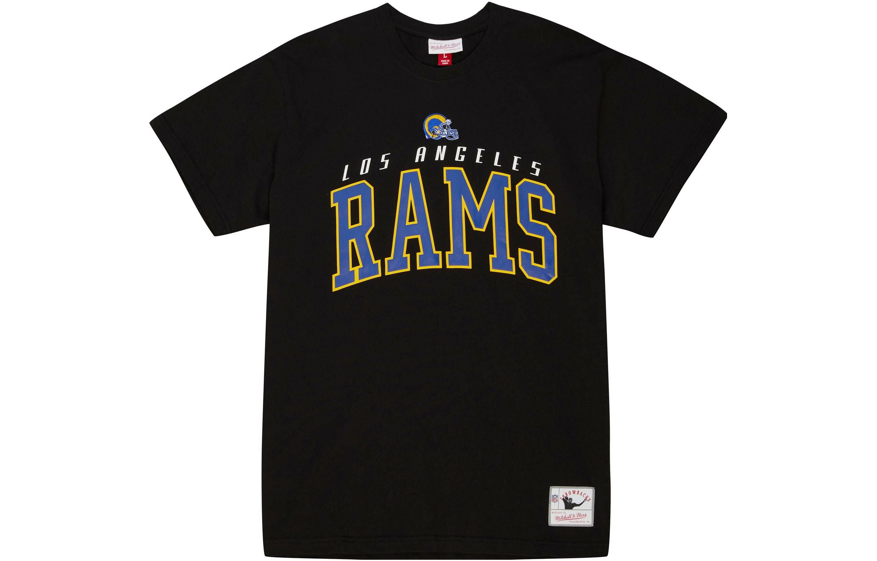 【代購】Mitchell Ness T-Shirts Men Black