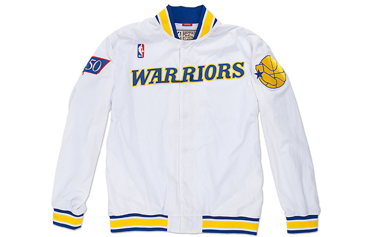 【代購】Mitchell & Ness Jacket Unisex White