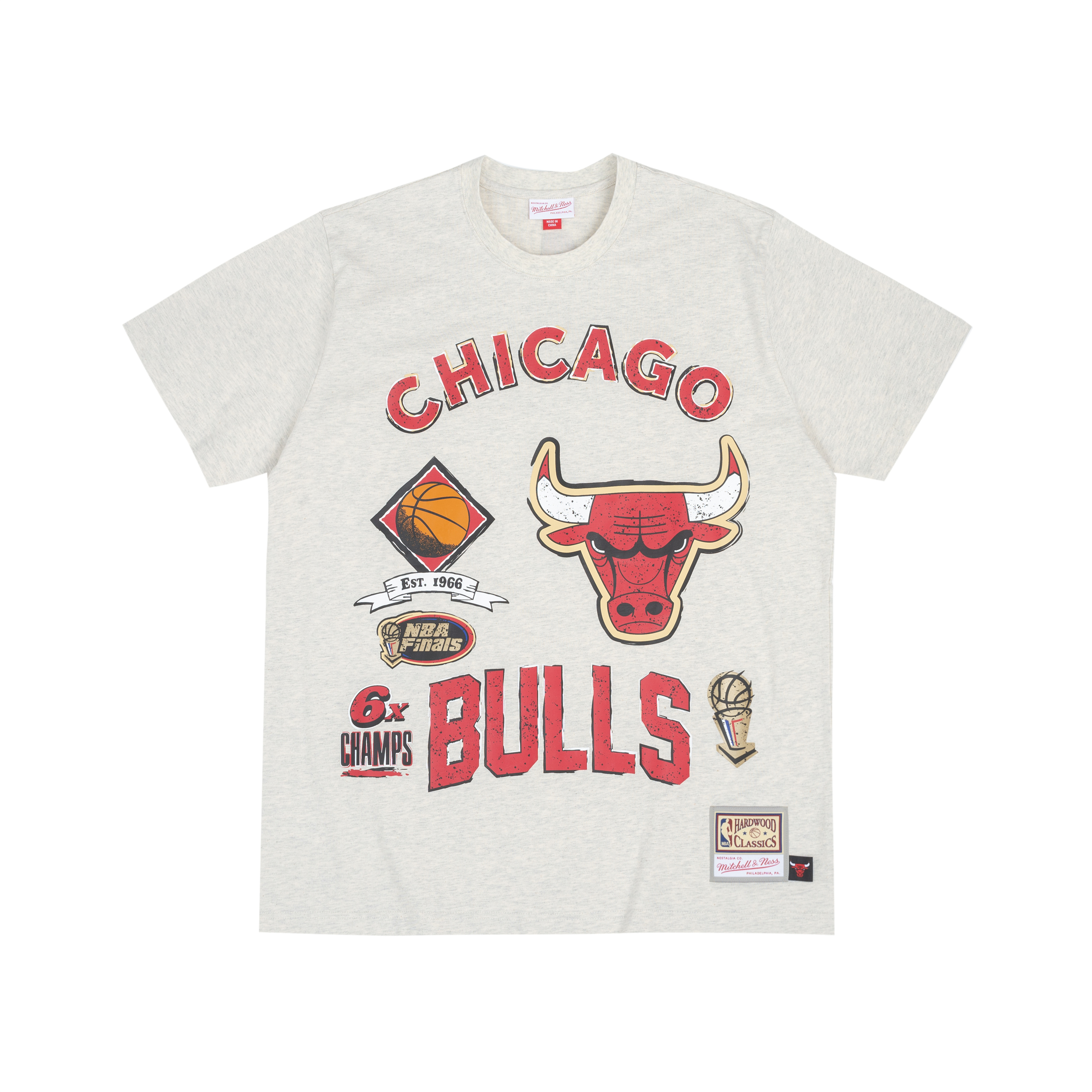【代購】Mitchell & Ness T Shirt Unisex Oat