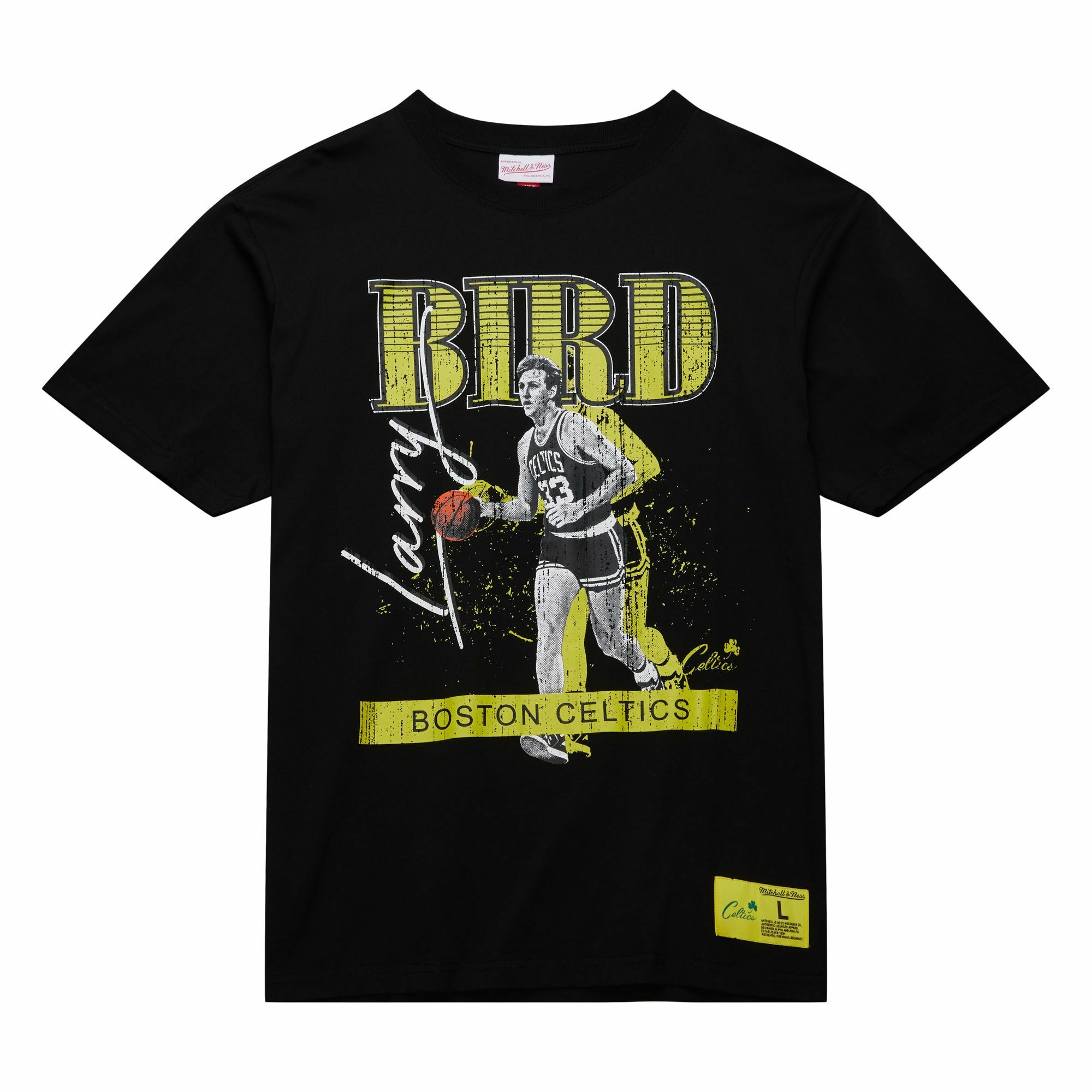 【代購】Mitchell & Ness Mitchell & Ness NBA Series SS24 T Shirt Unisex Black