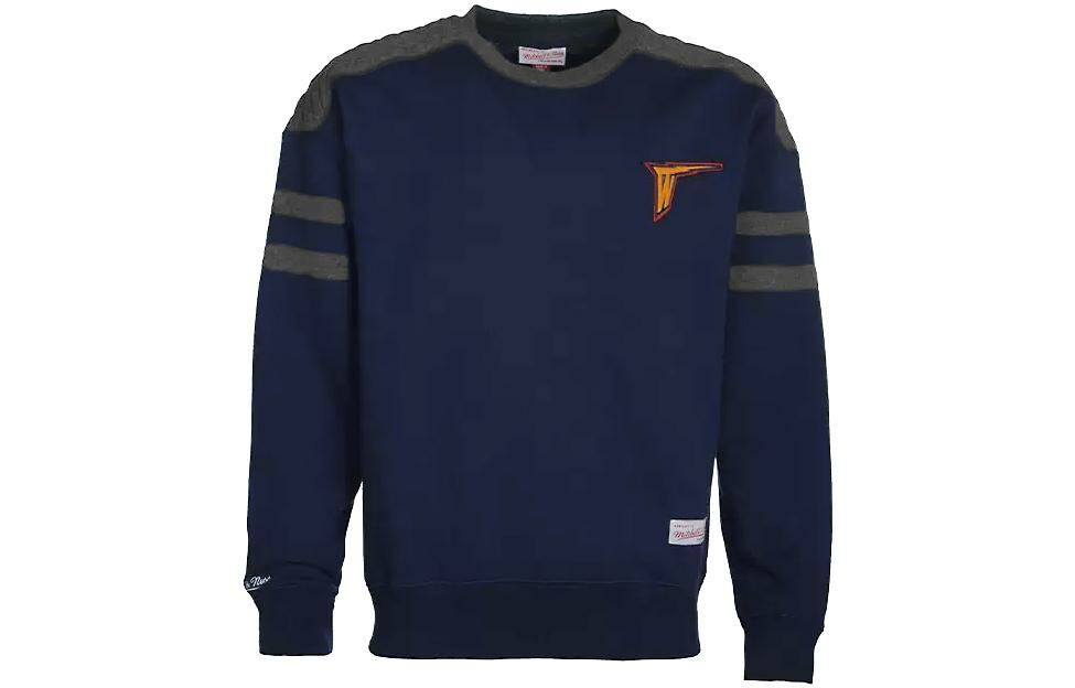 【代購】Mitchell Ness Sweatshirts Unisex Navy Blue
