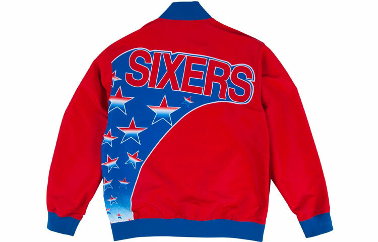 【代購】Mitchell Ness Jackets Men Red