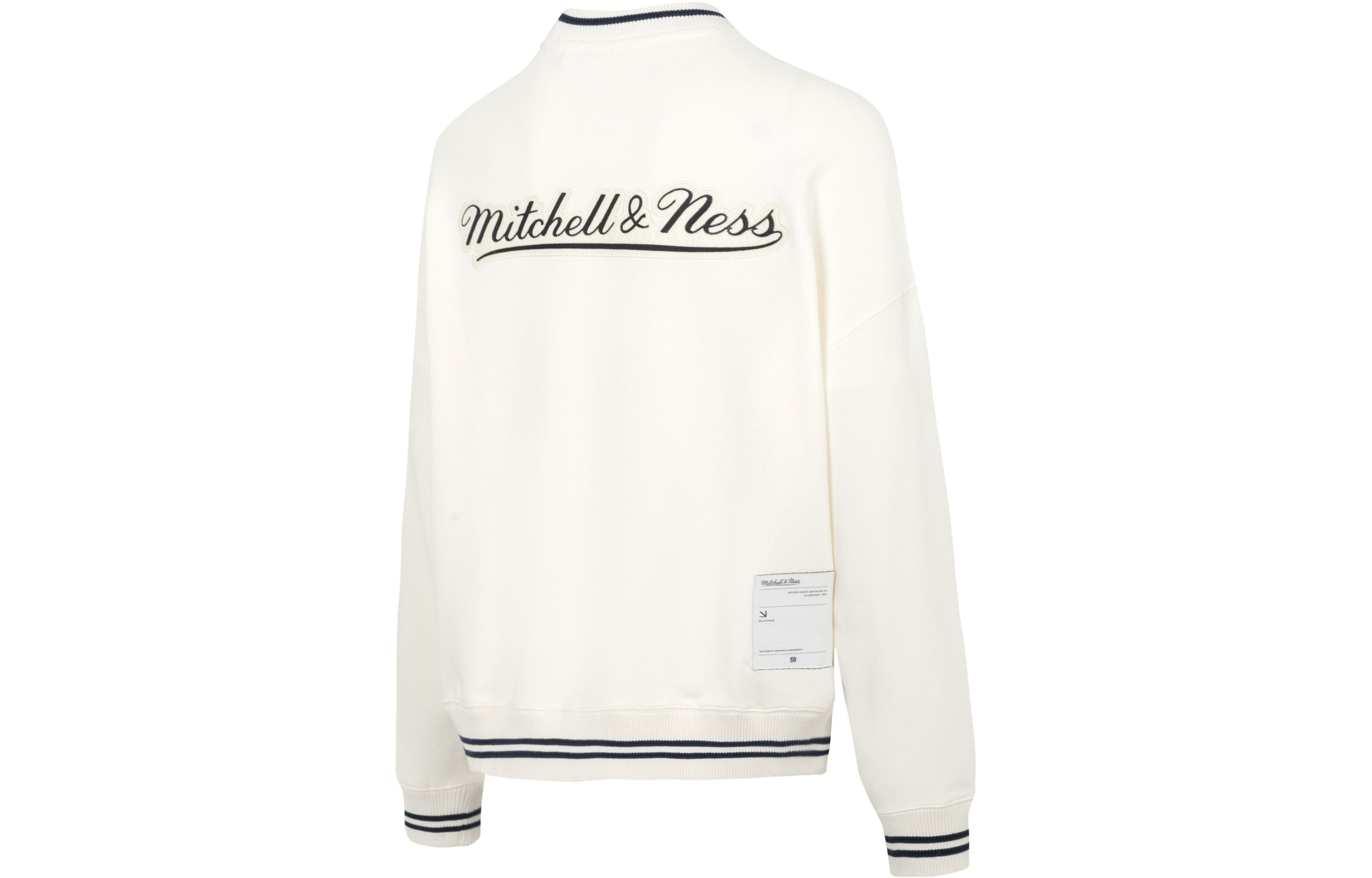 【代購】Mitchell Ness Sweatshirts Unisex White