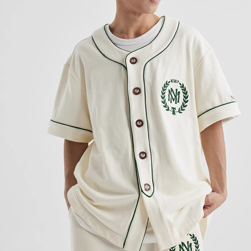 【代購】Mitchell Ness T-Shirts Unisex Ecru