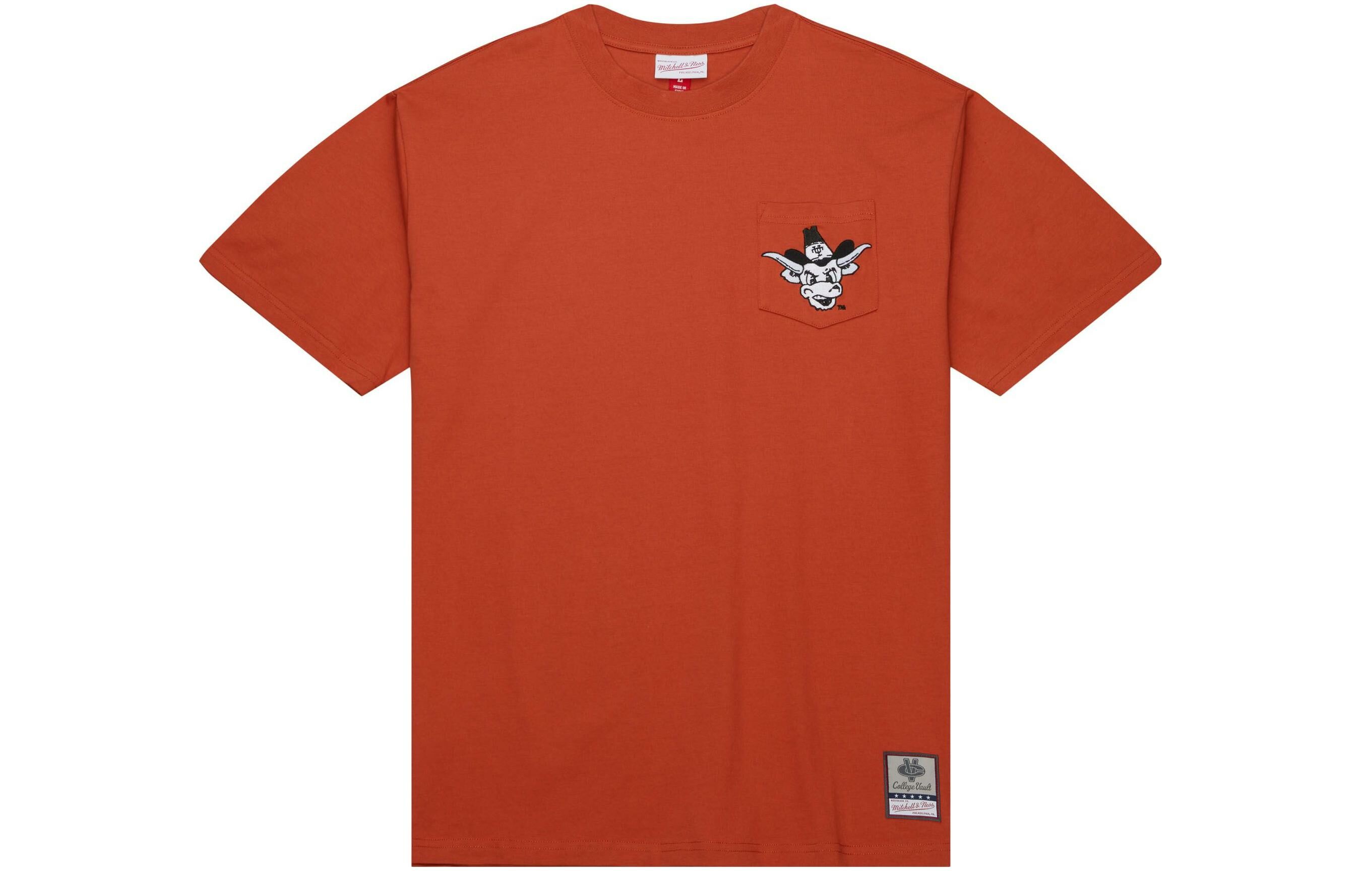 【代購】Mitchell Ness T-Shirts Men Brick Red