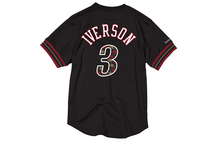 【代購】Mitchell & Ness T Shirt Unisex Black