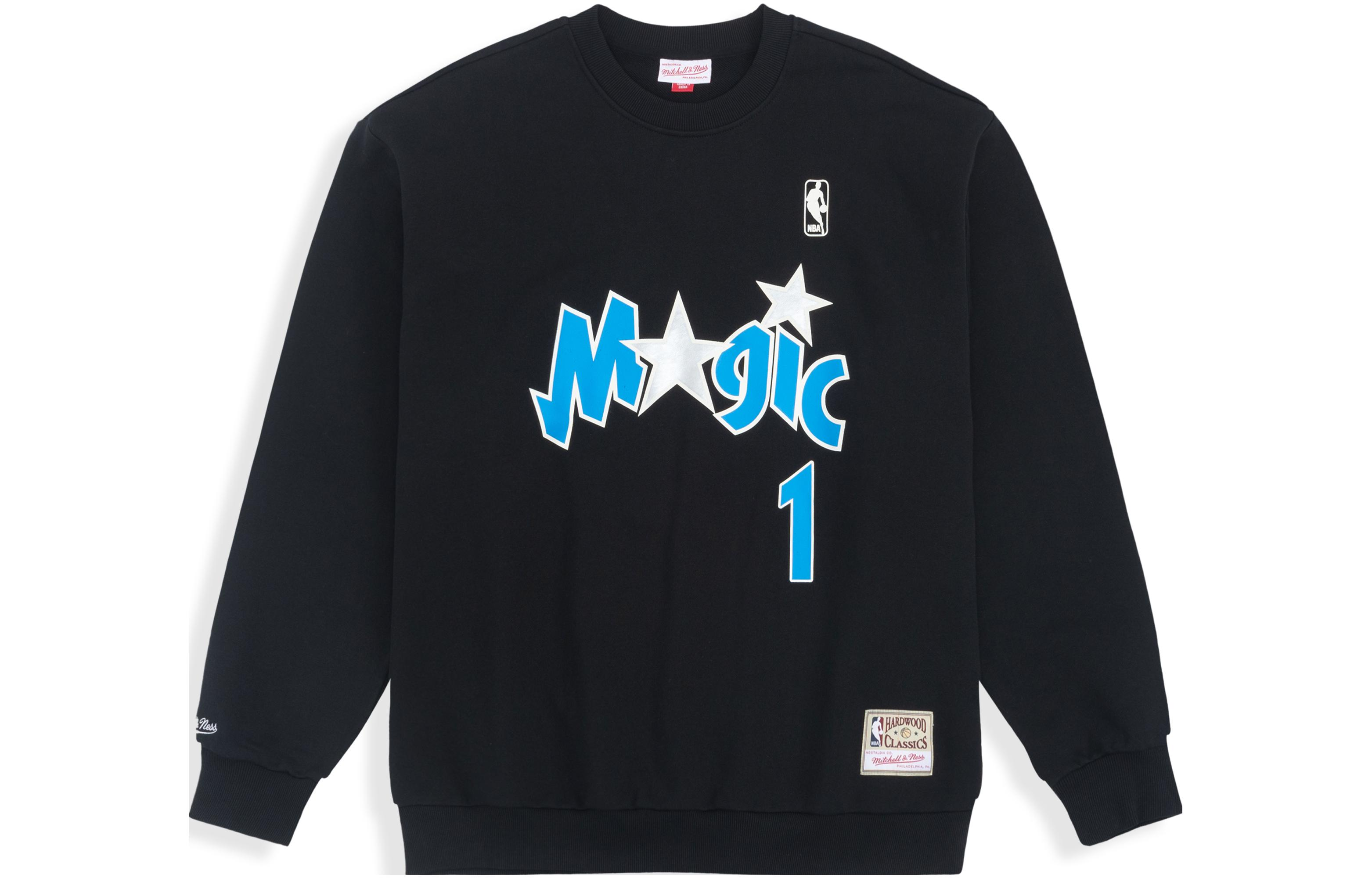 【代購】Mitchell Ness Sweatshirts Unisex Black