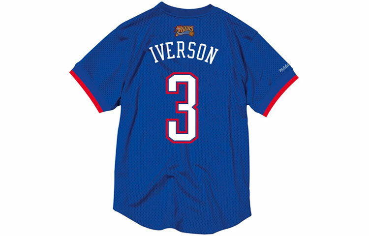 【代購】Mitchell Ness T Shirts Men Blue