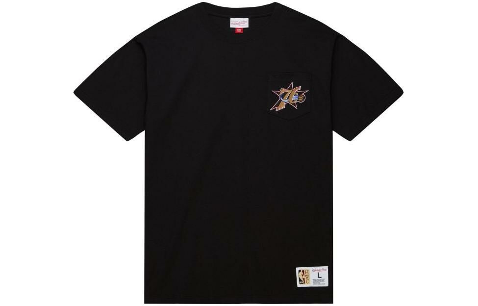 【代購】Mitchell Ness T Shirts Men Black