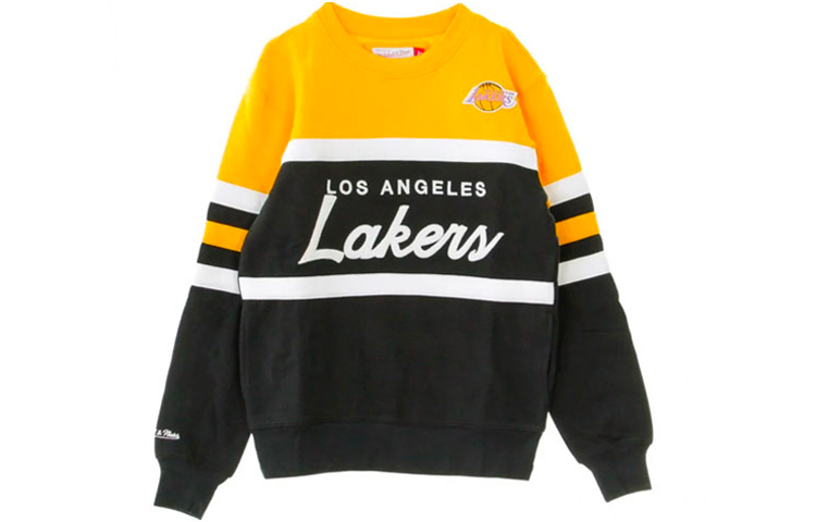 【代購】Mitchell Ness Sweatshirts Men Yellow