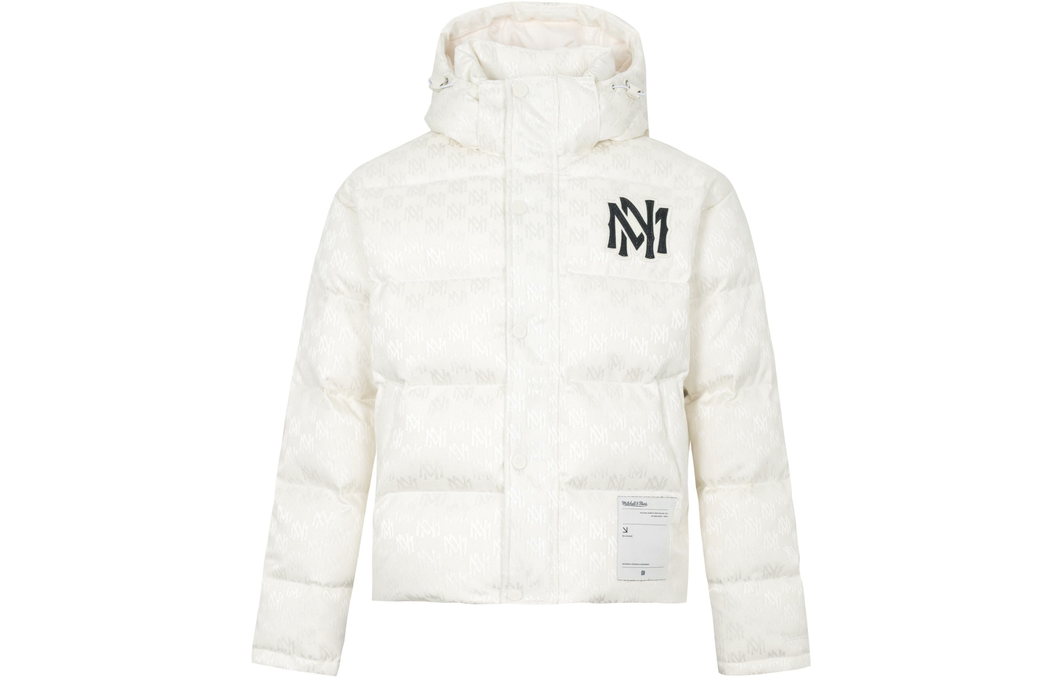 【代購】Mitchell & Ness Down Jacket Men's White