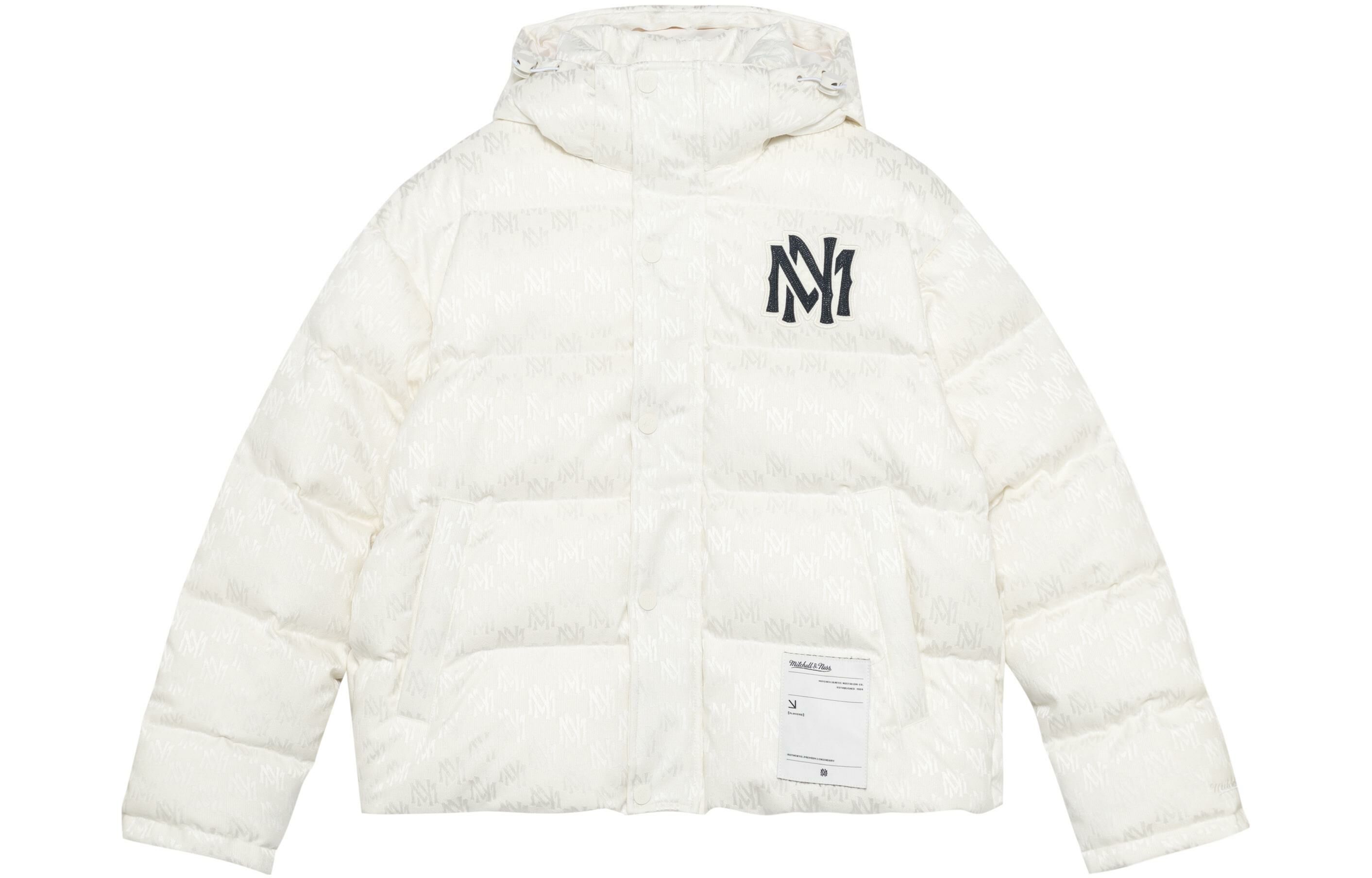 【代購】Mitchell & Ness Down Jacket Men's White