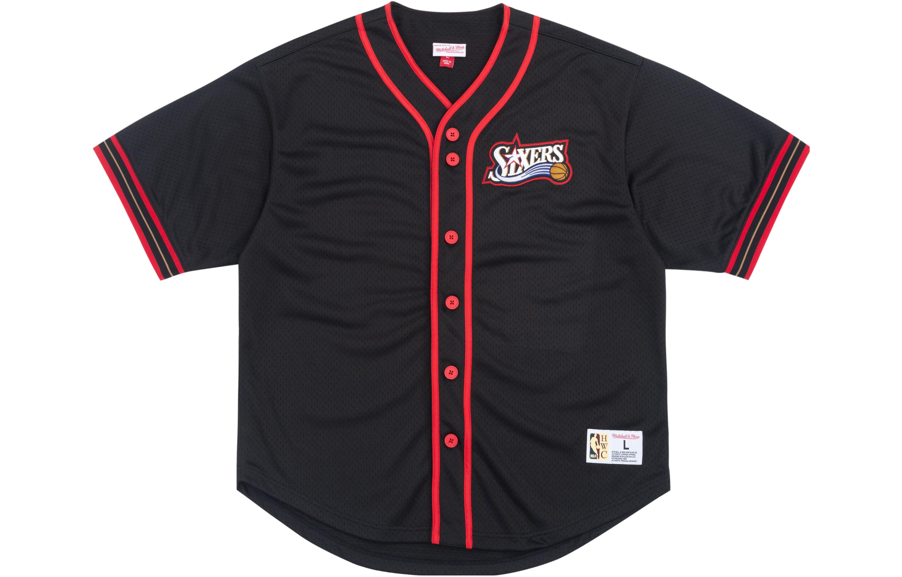 【代購】Mitchell & Ness T Shirt Unisex Black