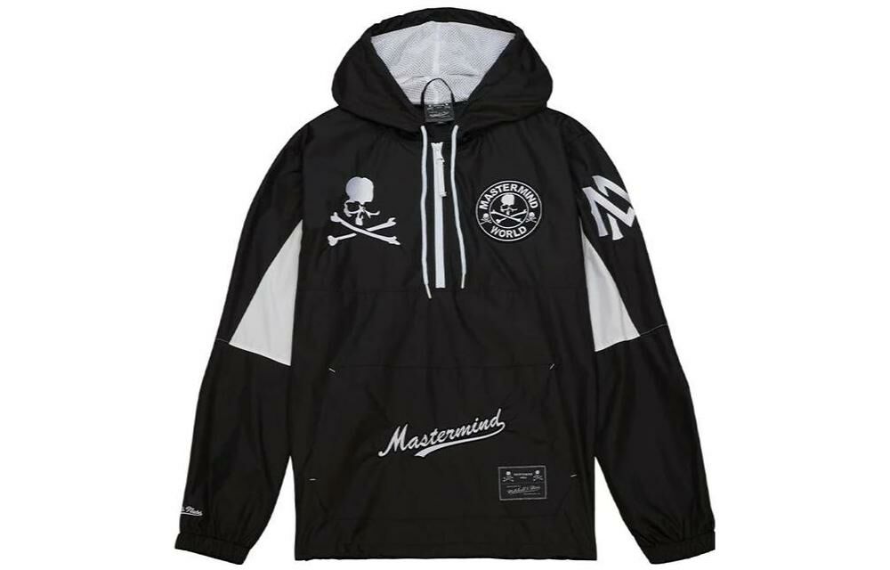 【代購】Mitchell & Ness Mastermind Joint Series Jacket Unisex Black