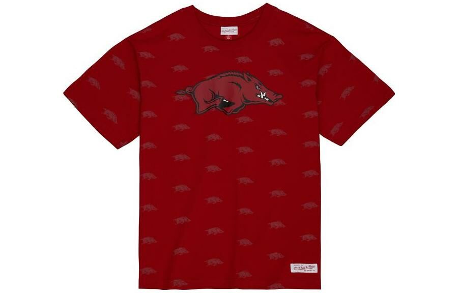 【代購】Mitchell Ness T-Shirts Men Red