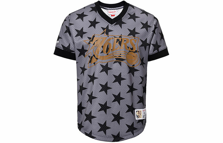 【代購】Mitchell & Ness T Shirt Unisex Gray