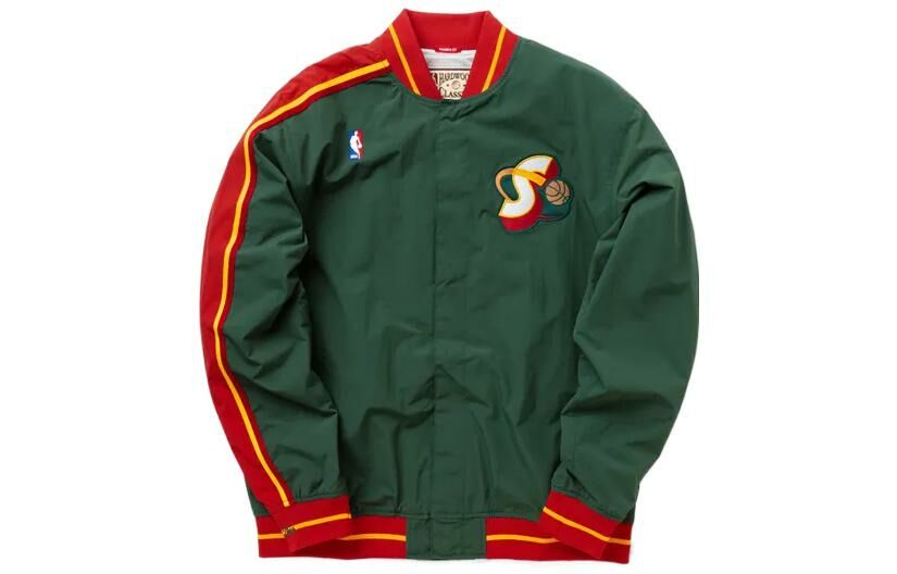 【代購】Mitchell Ness Jackets Men Green