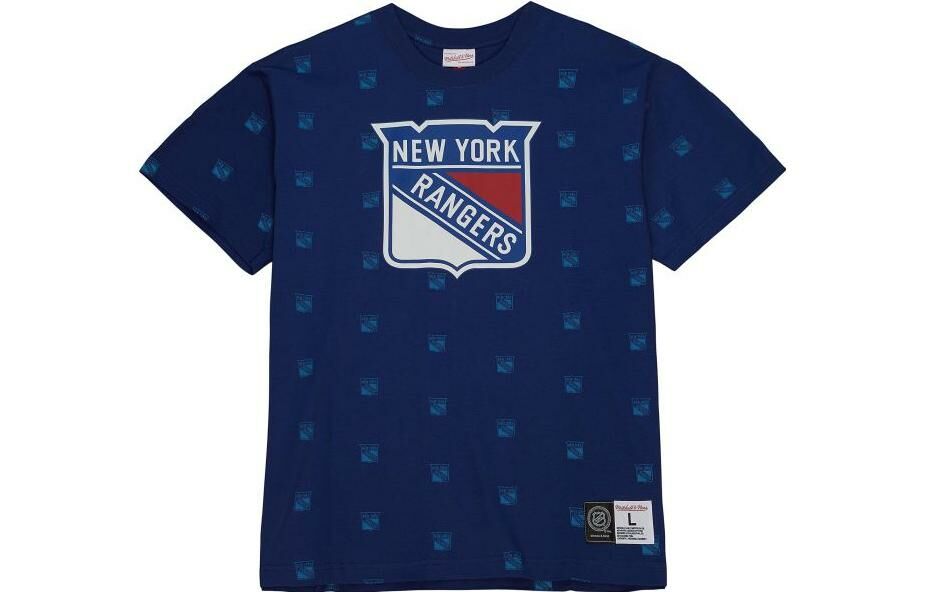 【代購】Mitchell Ness T-Shirts Men Navy Blue