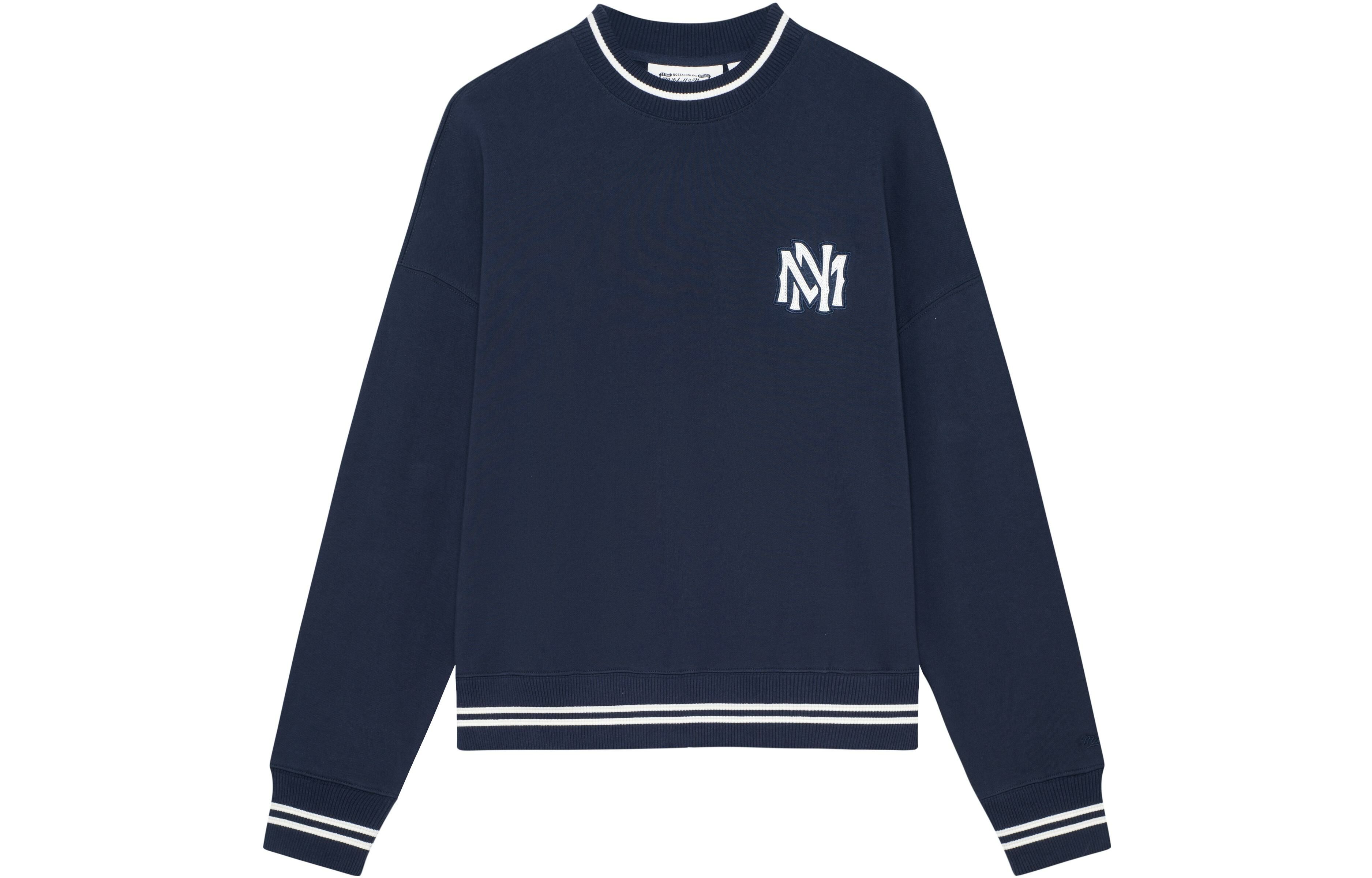 【代購】Mitchell Ness Sweatshirts Unisex Navy Blue