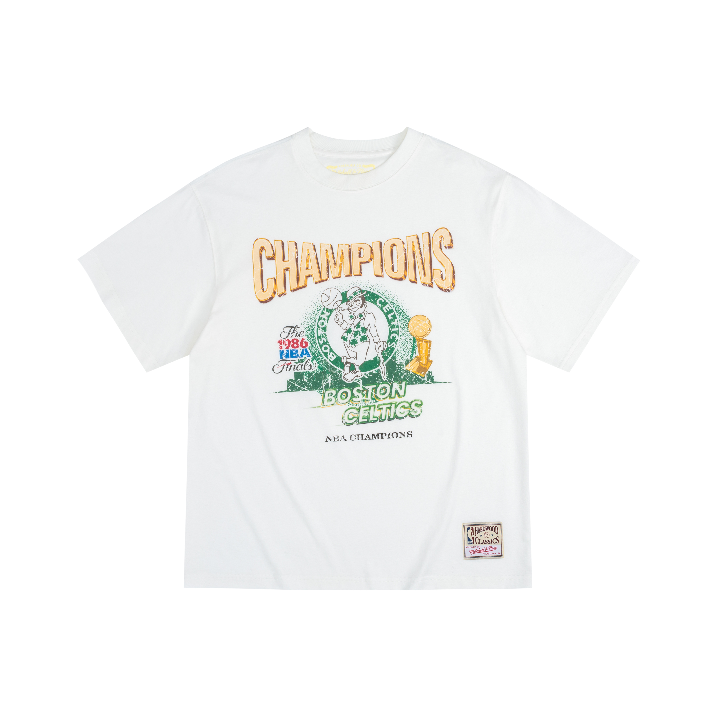 【代購】Mitchell & Ness T Shirt Unisex White