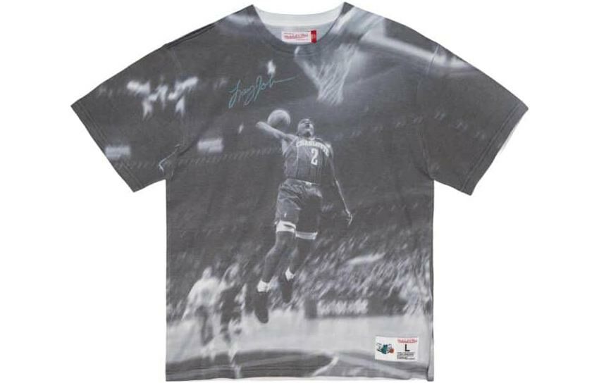 【代購】Mitchell & Ness T-Shirt Unisex Gray