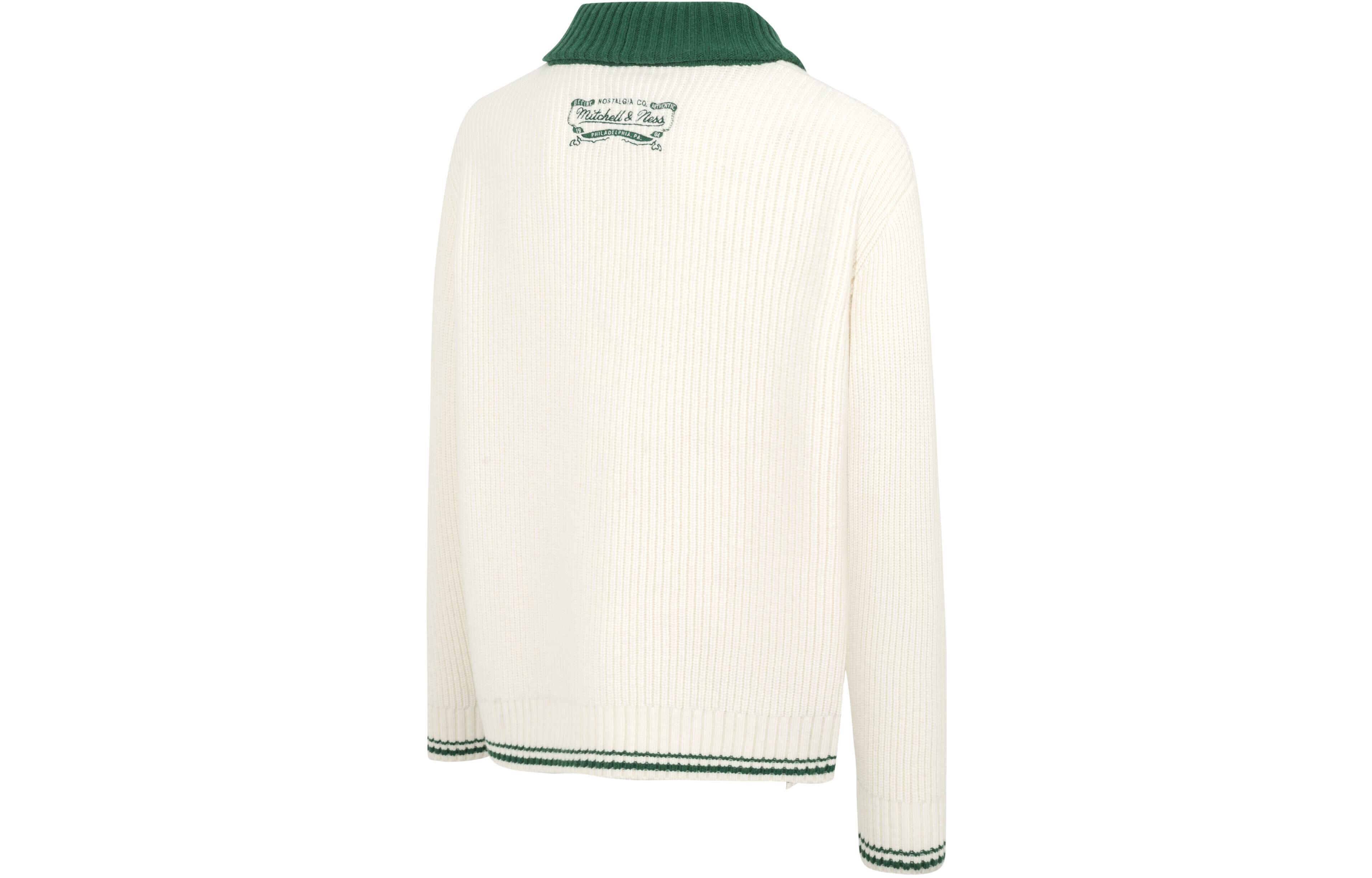 【代購】Mitchell Ness Sweaters Unisex White