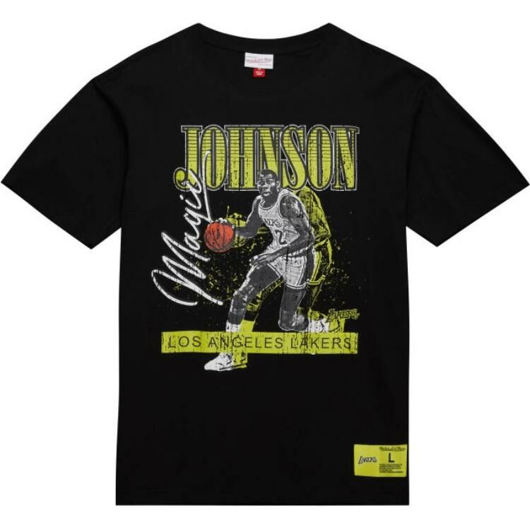 【代購】Mitchell & Ness SS24 Regular T Shirt Unisex Black