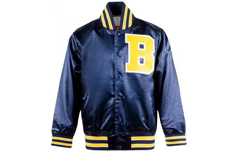 【代購】Mitchell Ness Jackets Men Navy Blue