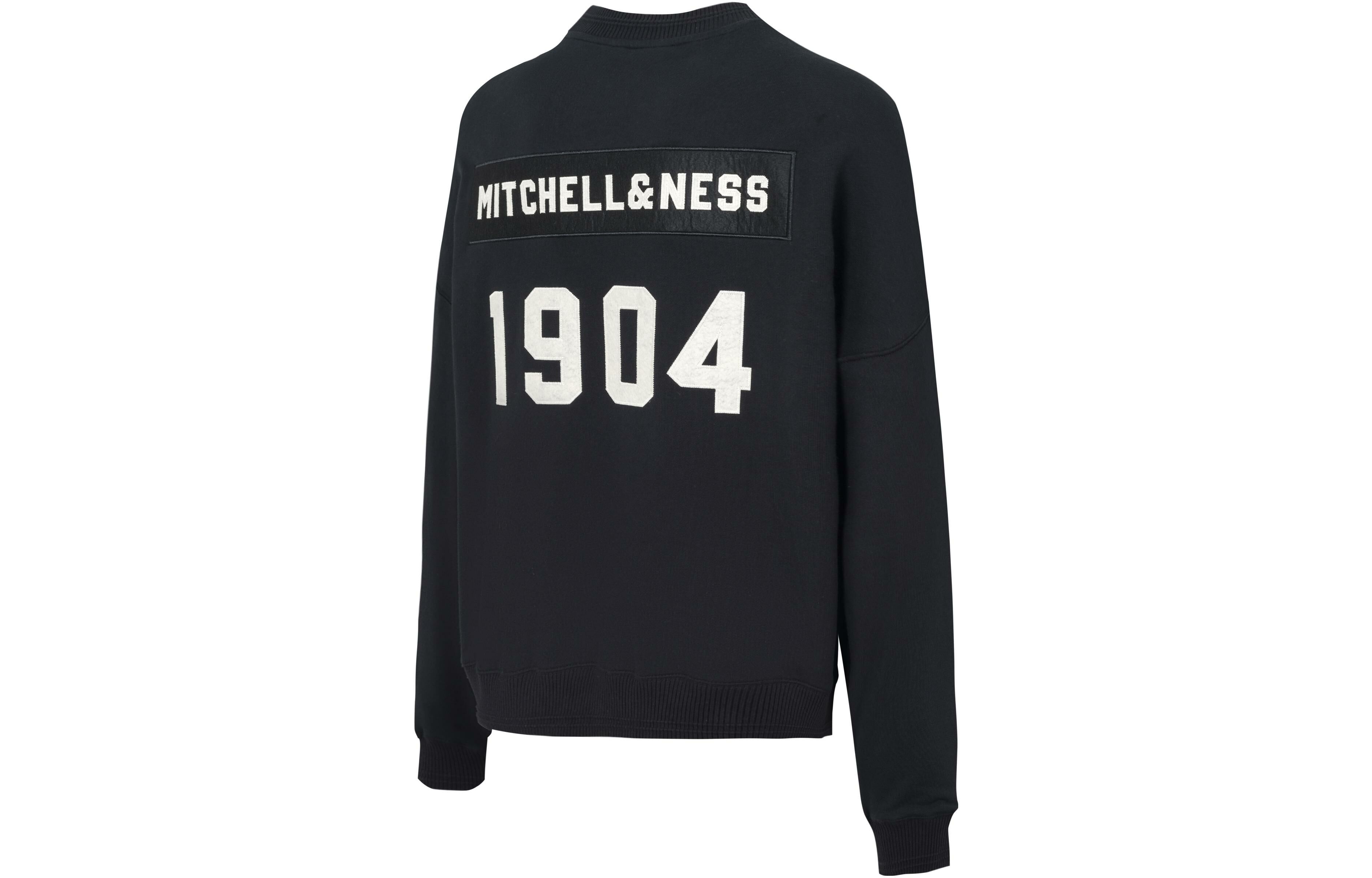 【代購】Mitchell Ness Sweatshirts Unisex Black