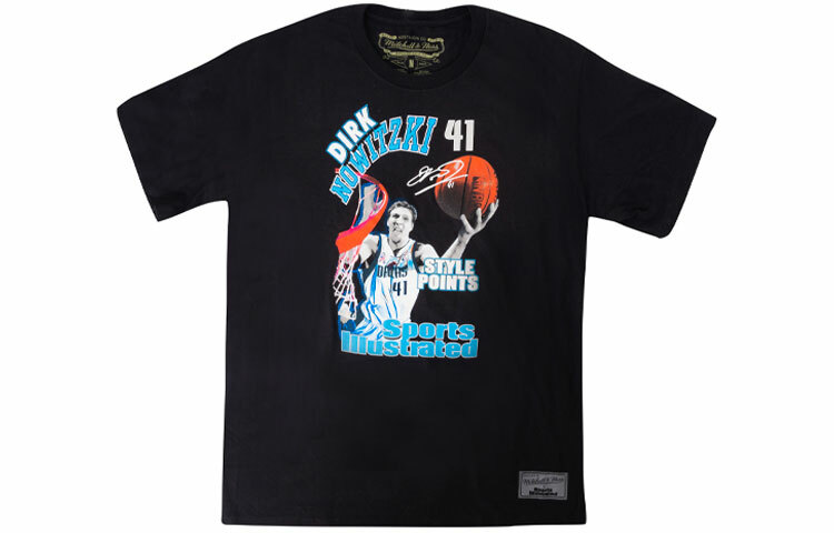【代購】Mitchell Ness T-Shirts Men Black