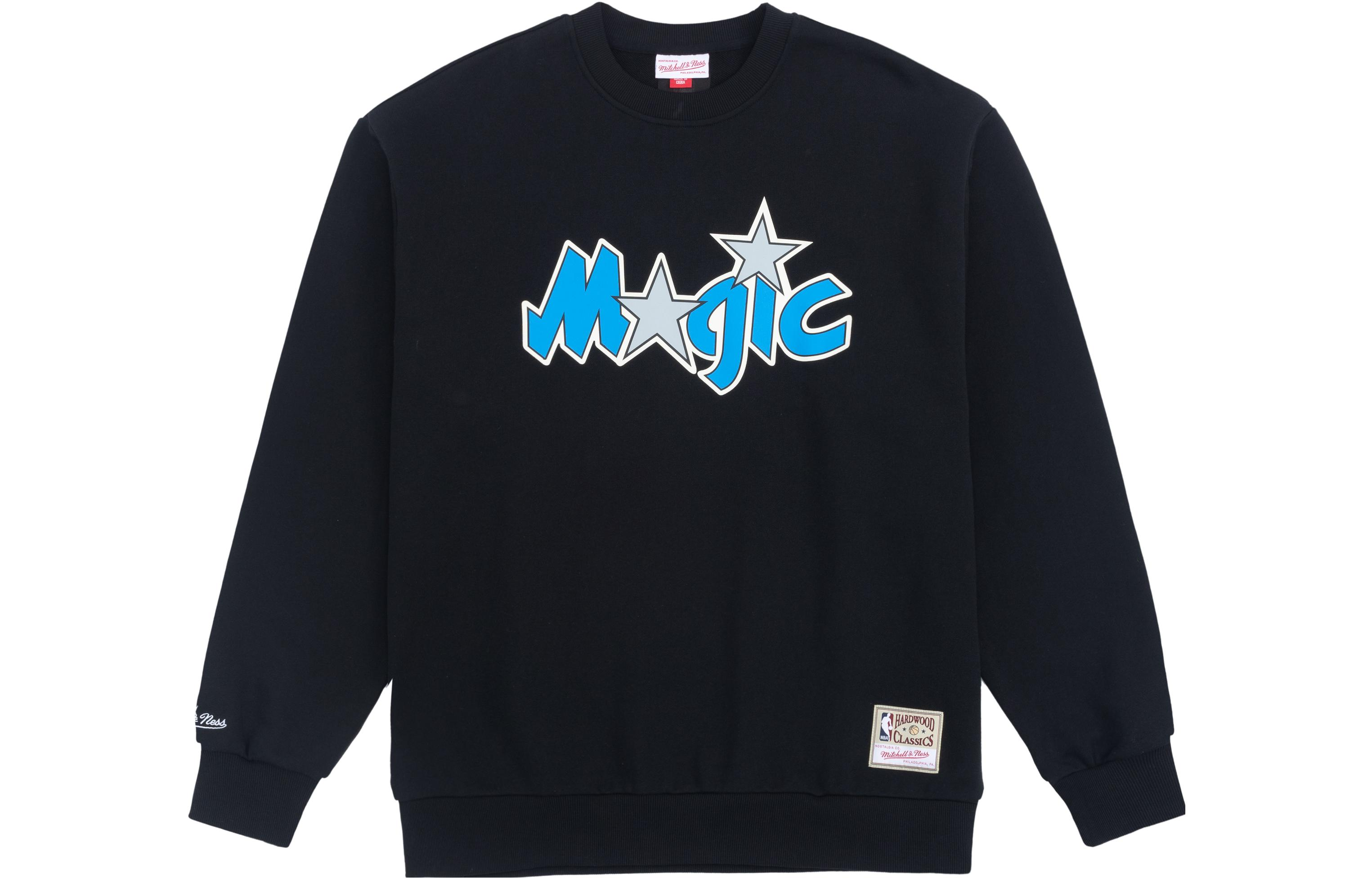 【代購】Mitchell Ness Sweatshirts Unisex Black