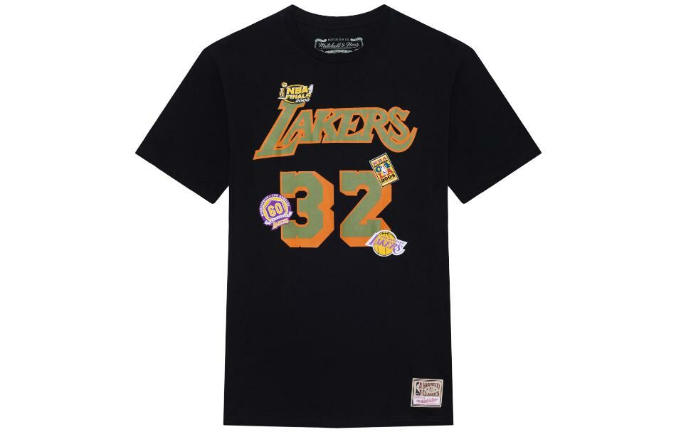 【代購】Mitchell & Ness T Shirt Unisex Black