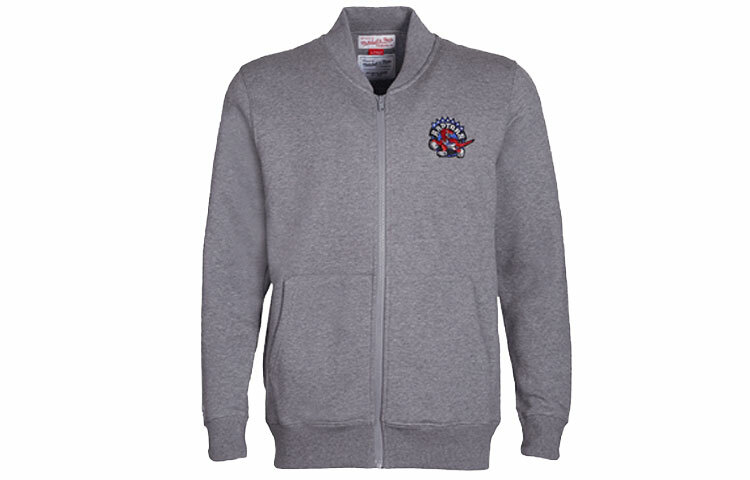 【代購】Mitchell Ness Jackets Unisex Gray