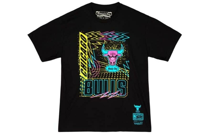 【代購】Mitchell Ness T-Shirts Men Black