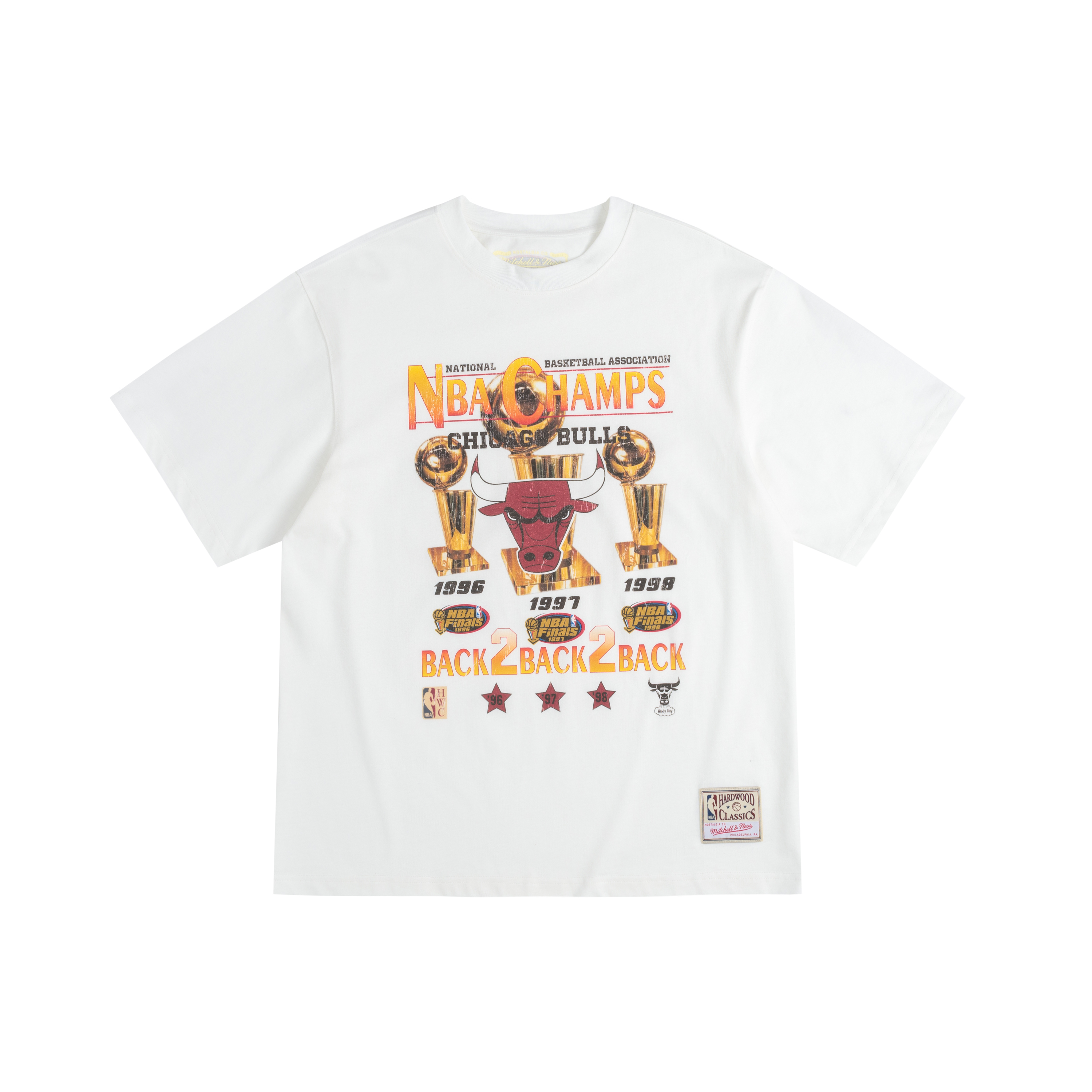 【代購】Mitchell & Ness T Shirt Unisex White