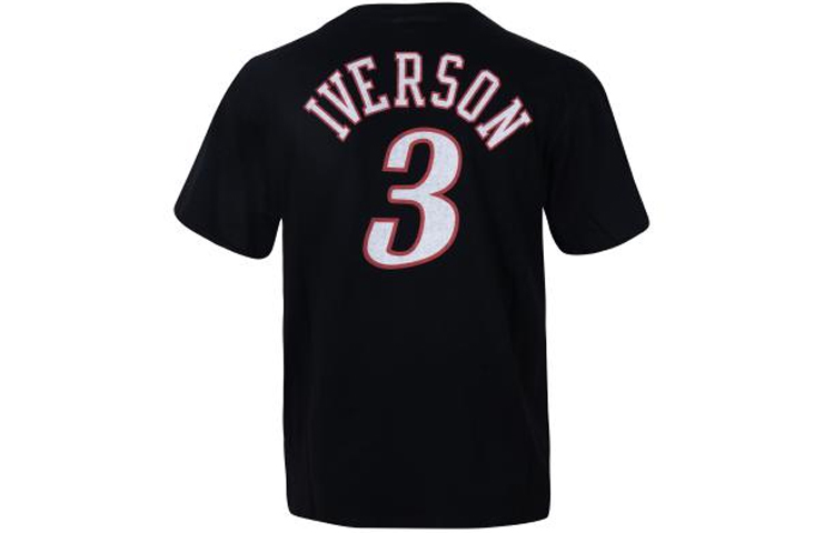【代購】Mitchell & Ness T-Shirt 76ers Men's Black