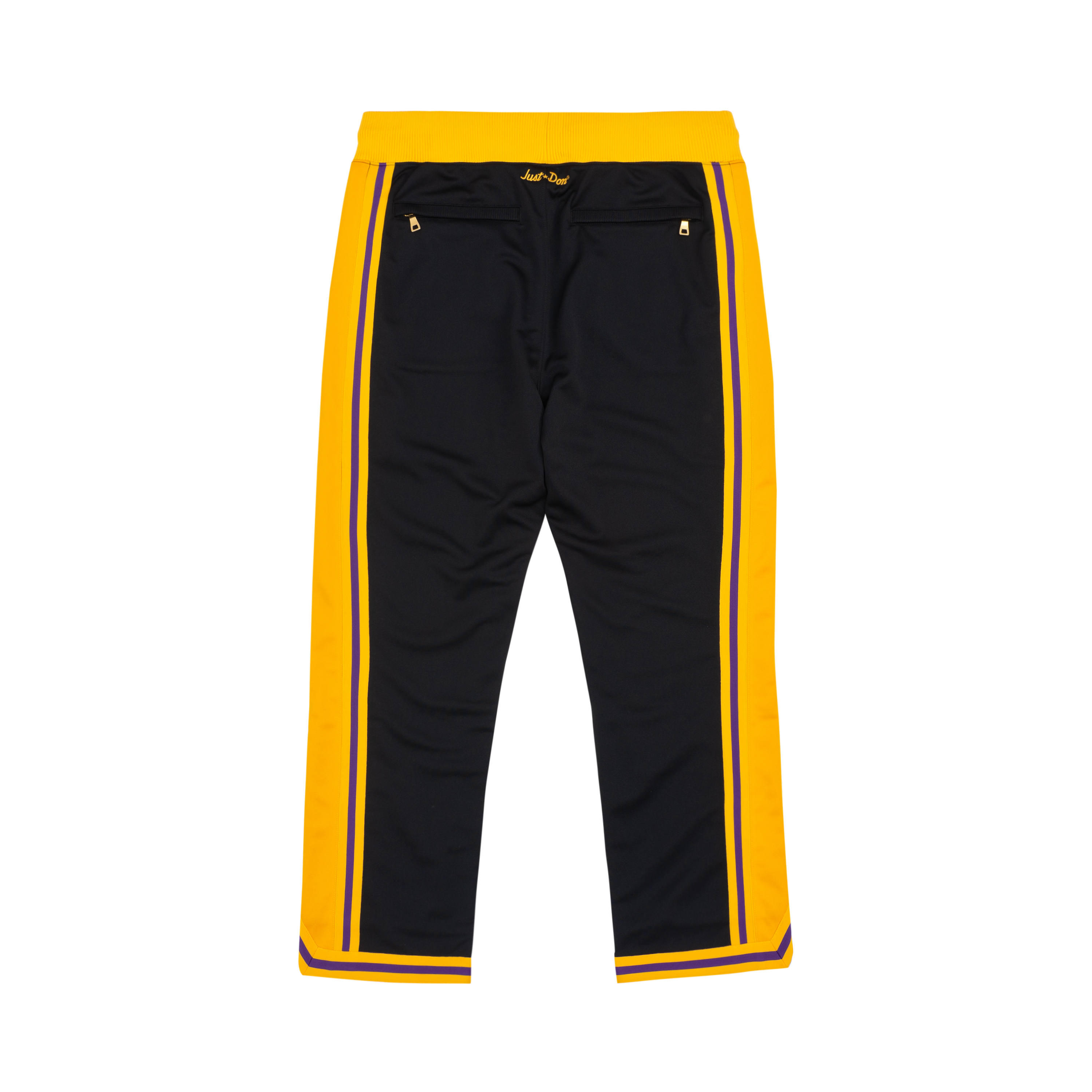 【代購】Mitchell Ness Casual Pants Men Black Yellow